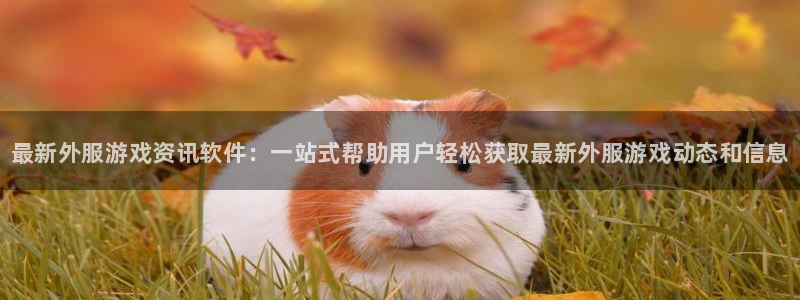极悦娱乐2首页登录：最新外服游戏资讯软件：一站式帮助用户轻松