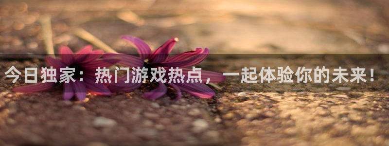 极悦娱乐是什么：今日独家：热门游戏热点，一起体验你的未来！